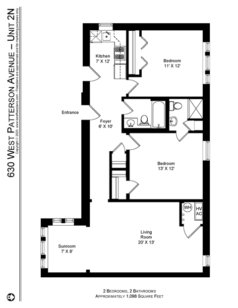 626 W Patterson Ave 1-3 Beds Apartment, Duplex/Triplex for Rent - Photo Gallery 21